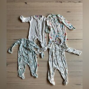 Magnetic Me Footie Set - 4 Footies, 0-3 Months